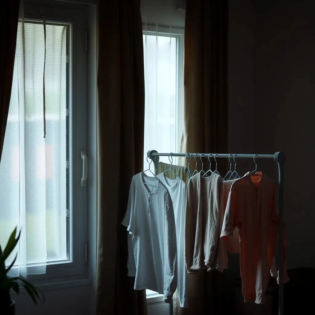 Почему нельзя сушить бельё в комнате без проветривания